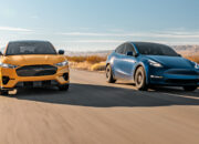 Ford Mustang Mach-E GT vs Tesla Model Y Performance – EV Drag Race