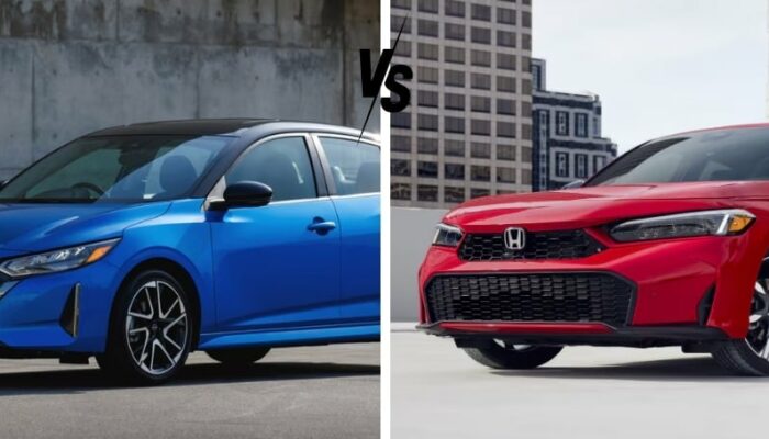 2026 Nissan Sentra vs Honda Civic – Compact Showdown