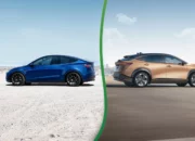 2026 Nissan Ariya vs Tesla Model Y – Electric SUV Showdown