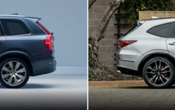 Acura MDX vs Volvo XC90 – Three-Row Luxury Value