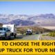 Truck Buying Guide: How to Choose the Right Pickup