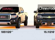 2025 Chevrolet Colorado vs GMC Canyon – Mid-Size Comparison
