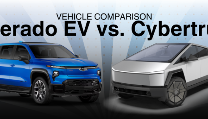 2026 Chevrolet Silverado EV vs Tesla Cybertruck – Electric Truck Showdown