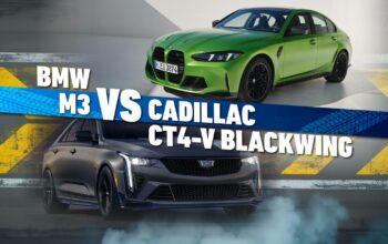 BMW M3 Competition xDrive vs Cadillac CT5-V Blackwing – Manual vs Auto
