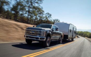 Ford F-350 Super Duty – 40000 lb Towing Test