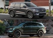 Hyundai Santa Fe vs Kia Sorento – Midsize Crossover Twins