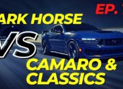 Ford Mustang Dark Horse vs Camaro ZL1 – American Track Kings