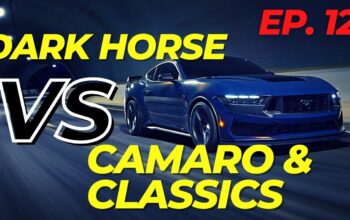 Ford Mustang Dark Horse vs Camaro ZL1 – American Track Kings