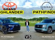 2026 Nissan Pathfinder vs Toyota Highlander – 3-Row Battle
