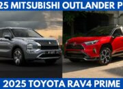 2025 Toyota RAV4 Prime vs Mitsubishi Outlander PHEV – 3‑Row vs 2‑Row