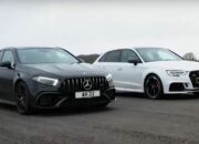 2026 Audi RS3 vs Mercedes-AMG CLA 45 – Drag Race