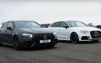 2026 Audi RS3 vs Mercedes-AMG CLA 45 – Drag Race