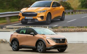 2026 Nissan Ariya vs Ford Mustang Mach-E – Comparison
