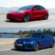 Tesla Model 3 vs BMW i4 – Performance & Luxury Duel