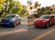 2025 Tesla Model Y vs Ford Mustang Mach-E – EV Family SUV Comparison