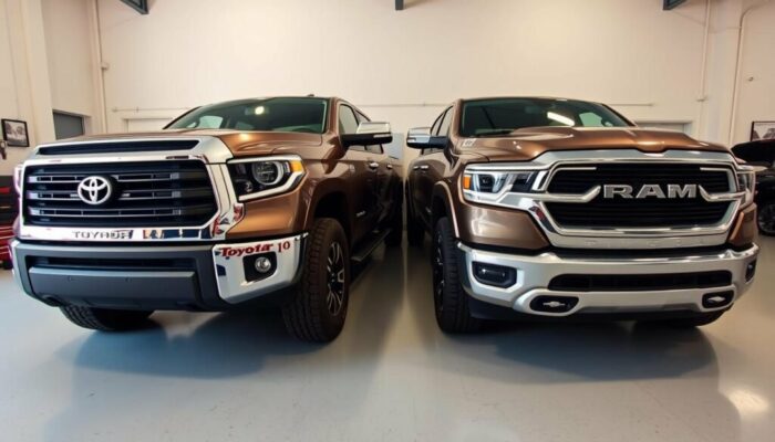 2026 Nissan Titan vs Toyota Tundra vs Ram 1500 – Full-Size Truck Battle